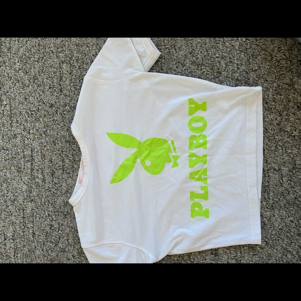 Playboy x missguided crop top